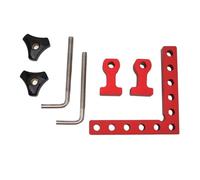 90 Degree Positioning Squares | Aluminum Alloy Woodworking Corner Clamp Tool for Picture Frames/Cabinets/Drawers | Measuring Ruler & Angle Jig (Style 2 (105x52cm / 41.3x20.5in))