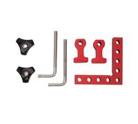 90 Degree Positioning Squares | Aluminum Alloy Woodworking Corner Clamp Tool for Picture Frames/Cabinets/Drawers | Measuring Ruler & Angle Jig (Style 1 (130x52cm / 51.2x20.5in))
