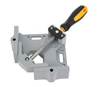 90 Degree Right Angle Clamp | Die - Cast Aluminum Alloy Welding & Woodworking Tool | Secure Grip Handle for Stable Wood/Metal Frame Assembly | Lightweight Corner Clamp