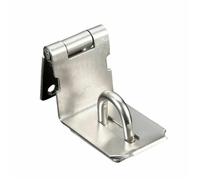 90 Degrees Door Lock Buckle Hasp Staple Gate Shed Latch Plate Clasp For Padlock Security