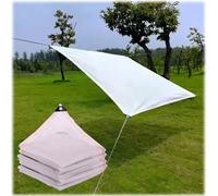 90% e Panno per serra - Bianco Sunblock Pianta e Rete con Occhielli Traspirante Outdoor e per Pera Garden Vela 3x4m & 3x Mesh Tarp 8x1