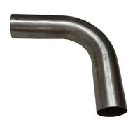 Gomito manicotto marmitta Curva 90 gradi in acciaio inox con diametro 70mm