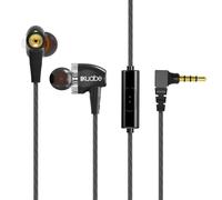 90 gradi - Jack Wired Gaming Headset con microfono HiFi Surround Sound Cuffie audio Dual Dynamic Cavo - Auricolari per outdoor Travel Home Office