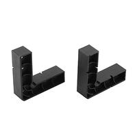 90 gradi L forma ad angolo retto angolo rigatto di righello 2 pcs strumento manuale per la lavorazione del legno per mobili mobile cassetto foto (2 blocchi angolari a destra)