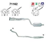 90 KW 122 CV CATALIZZATORE PER Mercedes W202 C 180