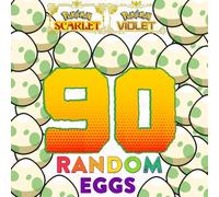 90 Lucido Casuale Pokemon Uova 6IV il Tuo Allenatore Ot Covato Egg Scarlet Viola