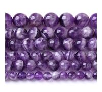 90 perline in quarzo naturale con ametista da sogno, 8 mm, per la creazione di gioielli, fai da te, classe A+