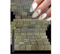 90 pezzi Adesivi per unghie 3D stile Y2K + 1 pinzetta, 4500 pezzi Adesivi per unghie 3D autoadesivi bianchi a fiori tra cui rose, margherite, fiori di ciliegio, accessori per arte di unghie, adesivi d