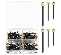 90 Pezzi Chiodi per Quadri Muro, Chiodini per Quadri Muro, Chiodi per Appendere Quadri, Chiodi in Acciaio, Chiodi Quadri Muro Pesanti per Quadri Cornici Specchio Cartongesso Legno di Cemento