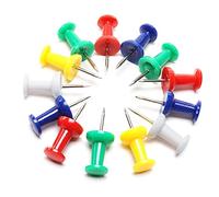 90 Pezzi Puntine da Disegno,Multicolori Map Puntine Spilli per Lavagna, Chiodo in Sughero, per Push Pins Thumb Tacks per Mappa Lavagna Bacheca di Sughero Decorative
