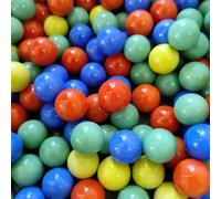90 Pezzi Set Biglie di Vetro per Dama, Biglie Colorate in Vetro, Biglie Decorazioni in Vetro, Marmi per Bambini per la Decorazione di Acquari, Produzione Artigianale, Accessori per Giocattoli