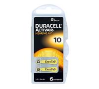 90 pile batterie DURACELL 10 PR70 per protesi acustiche apparecchi acustici -