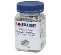Intellinet Confezione da 90 Plug Modulari Cat.6 RJ45 STP
