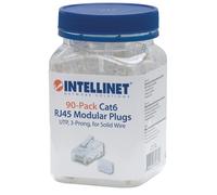 INT 790604 - Connettore modulare CAT6, UTP, a 3 punti, 90 pezzi