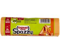 90 SACCHI BUSTE IMMONDIZIA SPAZZATURA 52X54 28LT PROFUMAZIONE ARANCIA DOMOPAK