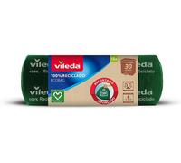 90 SACCHI BUSTE IMMONDIZIA SPAZZATURA RIFIUTI 55X60 30LT ECOBAG 100% VILEDA 2024