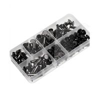 90 Set Di Viti Chicago Kit 6 Misure Rivetti In Metallo Binding Chicago