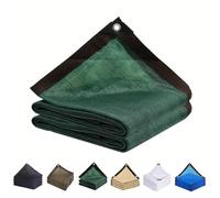 90% Shade Cloth for Patio & Backyard Tear Resistant Sunshade Netting 9.9ft x 26.4ft Dark Green Mesh for Deck Pergola Dog Kennel Camping Awning