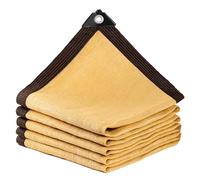 90% Vela Ombreggiante Beige Panno Ombra con Occhielli 3x3.0 m 3x4.0 m 4x8.0 m 4x9.0 m Rete Parasole Antistrappo per Giardino Pergola Piante da Patio Serra Pollaio(4.0x15.0 m-13x49 ft)