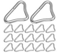 90 VRings triangolari per parti di ricambio Jump Mat Hoo Accessori Secure Loop Connettori per Enhanc Safe