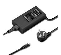 90 W USB C Caricabatterie portatile per computer Dell Latitude 11 12 13 5300 7430 5420 5330 5320 5400,Chromebook 3100 3380 5190,XPS 13 9390 9370 9380 9350 9360 9350 9360 9350 9360 Cavo caricatore tipo