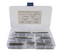 90 x Coppiglie Assortimento Kit Attrezzi Assortimento per Officine