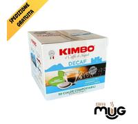 900 Cialde Caffè Kimbo Miscela Dek Decaffeinato Filtro carta ESE 44mm Gratis