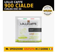 900 Cialde Lollo Caffè Miscela Nera Ese 44mm Filtro Carta