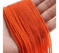 900 pezzi di perline di vetro occhio di gatto da 2 mm, rotonde, sciolte, piccole perline distanziatrici per la creazione di gioielli, braccialetti fai da te, accessori per collane, 5 fili - 1.L. ara