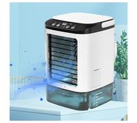 900ml Aria Condizionata Portatile, Serbatoio da 900ml,con Ghiacciaia,3 Velocità Air Conditioner 2 Modalità di Nebbia, 7 Luci Colorate Condizionatori Portatili Adatto Per La Casa E L'Ufficio