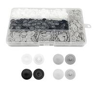 900pz Coperchio a Vite POZI Cappucci per Coperchio in Plastica Testa di Copertura in Plastica, per la Maggior Parte 6-10 Vite Phillips Diametro 3mm Pozi (Bianco, Grigio Chiaro, Grigio Scuro, Nero)