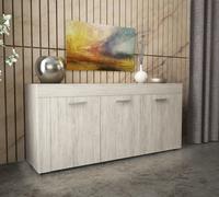 901 Q.TA' 1 KIT MADIA 3 ANTE 150X41X82 BIANCO VEN.K083