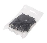 90100002 Mascherine per profili LED nero ABS Pz.: 20 BACK10 TOPMET