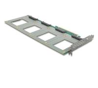 DELOCK 90169 - PCIe 4.0 x16 > 4x U.2 NVMe SFF-8639