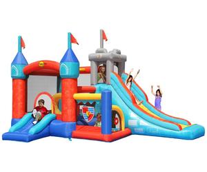 ##9021 castello gonfiabile medioevoUn tuffo divertente e colorato nel passato,