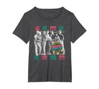 90210 We Got It Maglietta, Donna Plus-Size, Grigio Scuro, 4X