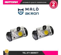90277 2 Cilindretti freno posteriore (MARCA MALO')