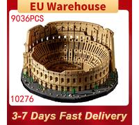 9036 pezzi Colosseo Building Blocks Set Adulti Bambini Costruzione Modello di città Mattoni Giocattoli Regalo di compleanno Compatibile con Set 10276