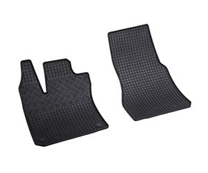 903881 Tappeti auto Specifici Gomma compatibili con Smart For Two W453 dal 2015-, Smart For Two EQ 2017- inodore Colore nero