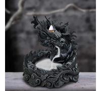 90520 ASIAN DRAGON BACKFLOW INCENSE BURNER