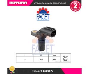 90522 Sensore n° giri, Cambio automatico (FACET)