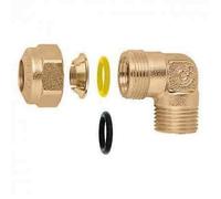 905756 Raccordo curvo maschio 3/4 M - 16 CALEFFI