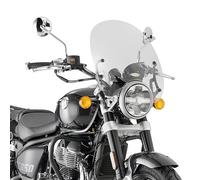 Givi Royal Enfield Super Me 9058a Windshield Argento