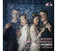 9065040 Audio Cd Quatuor Hermes: Erich Wolfgang Korngold / Wolfgang Amadeus Moza