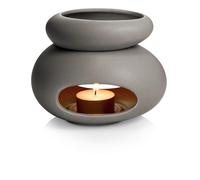 906832.43 Fancy Home Diffusore di Aromi Ceramica Smaltata Grigio 1 Pezzo