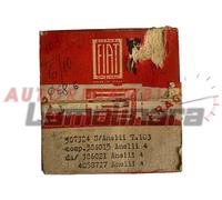 907924 Fasce elastiche segmenti pistoni Fiat 1100 103 68,60 68 +0.60 6/10