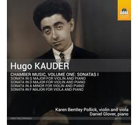 9082353 Audio Cd Daniel Glover / Karen Bentley Pollick: Hugo Kauder - Chamber Mu