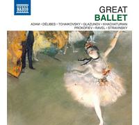 9082623 Audio Cd Great Ballet: Adam, Delibes, Tchaikovski, Glazunov, Prokofiev,