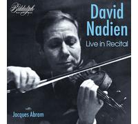 9084070 Audio Cd David Nadien - Live In Recital