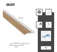 90cm Profilo di transizione incl. materiale di fissaggio, in alluminio